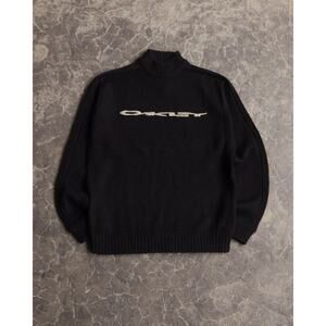 Vintage Oakley Software Y2K 90s 00s Oakley O Knit Sweater